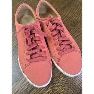 Cole Haan Womens Grand Crosscourt II Sneakers Shoes Pink Suede Size7.5